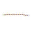Bird Rope Perch Colorful Bendable Safe Cotton Rope Parrot Stand Toy for Cockatiels Lovebirds