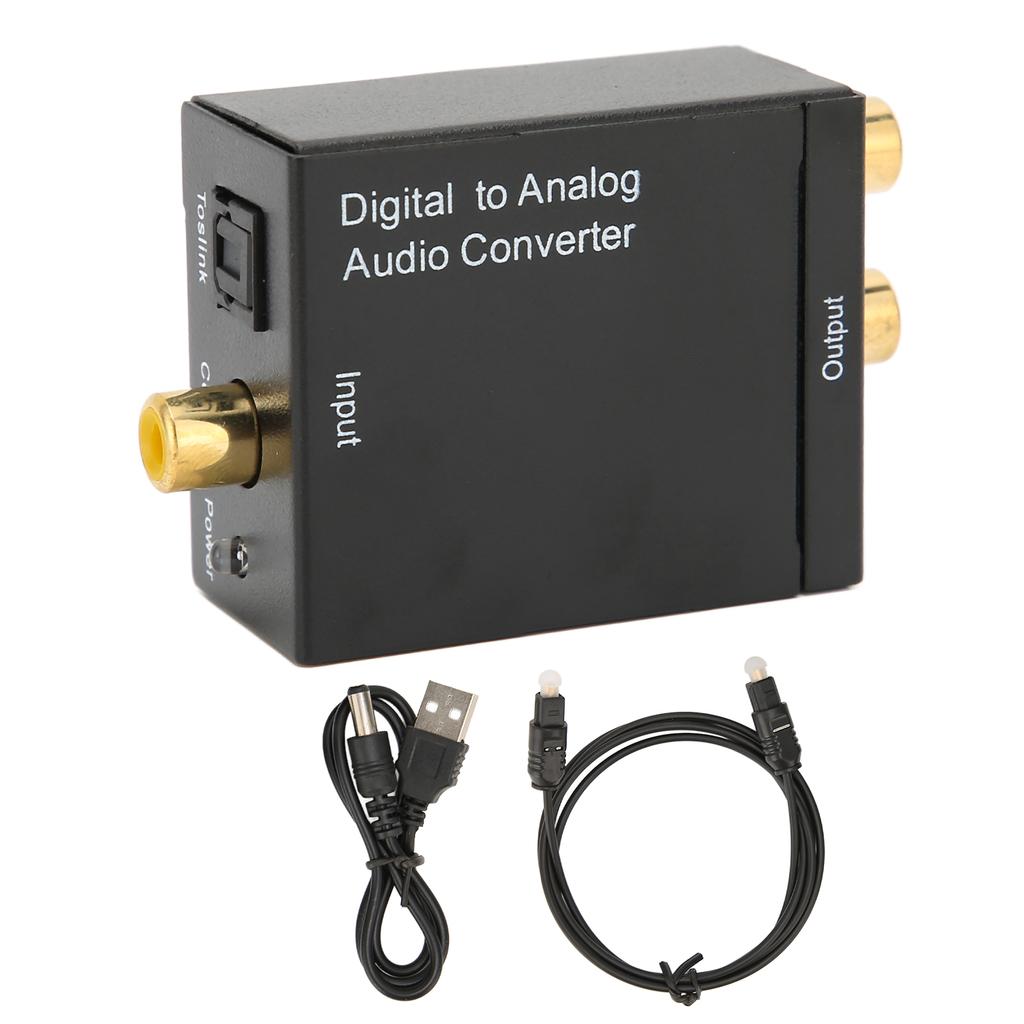 Digital To Analog Converter Professional RCA Analog To Digital Optical Converter for Home Theater