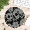 overlock 1pc Mouse Pad Keyboard Mouse Pad Computer Laptop Pad Desk accessories office Pad Game Console Pad Skeleton Skull