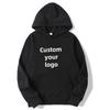 Men and Women DIY10 Printed Hooded Sweatshirt Loose Pullover Spring Autumn Winter Cotton Customize your logo Hoodie (S-4XL)