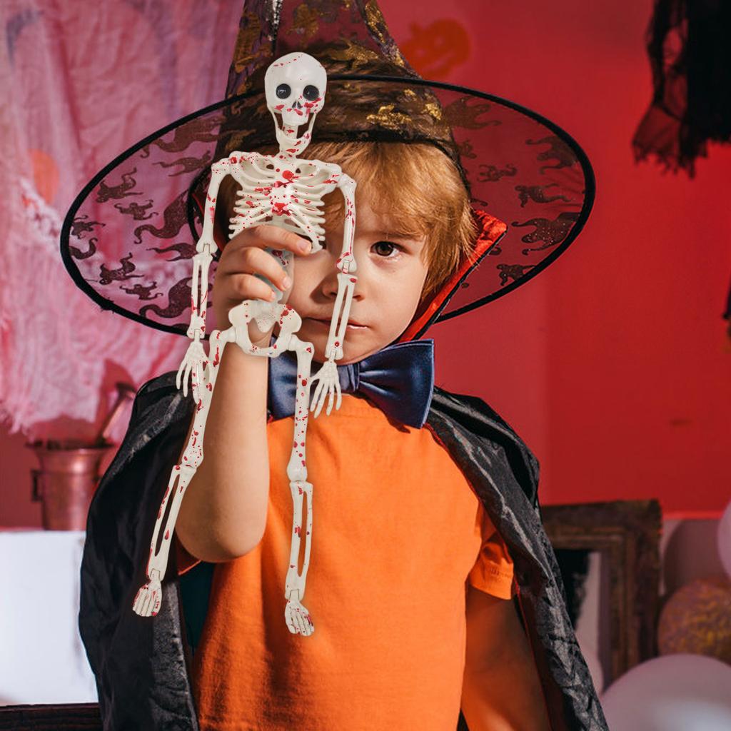 40CM Halloween Humanoid Skeleton Skeleton Skeleton Joint Movable Creative Ornaments