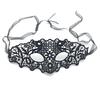 Queen Style Lace Mask For Costume And Party Decor Woven Fabric Design For Adults And Teens