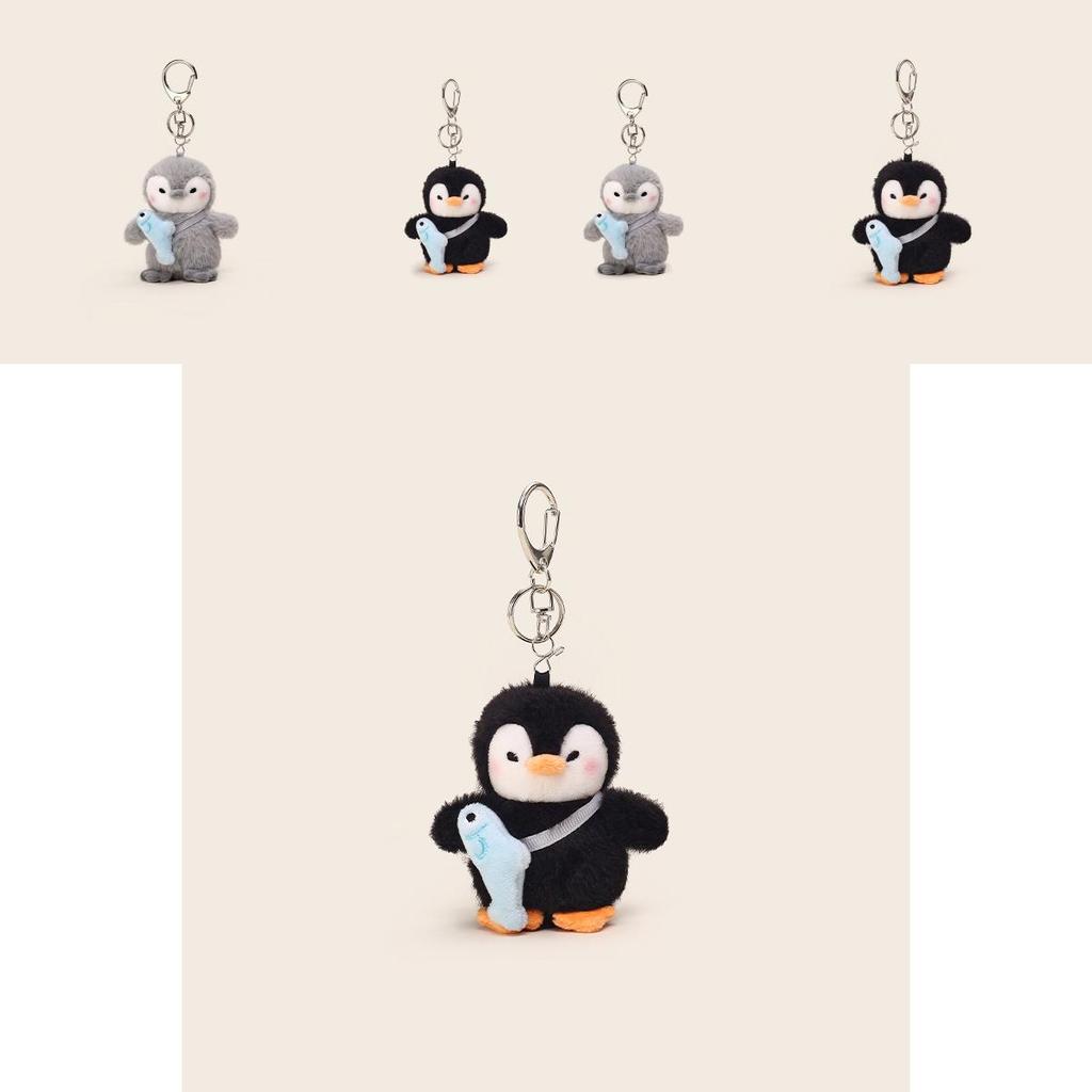 Plush Penguin Keychain With Soft Material For Key Holder And Cute Decor