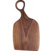 Creative black walnut vegetable board, wooden steak bread tray, solid wood cutting board set, complementary food board