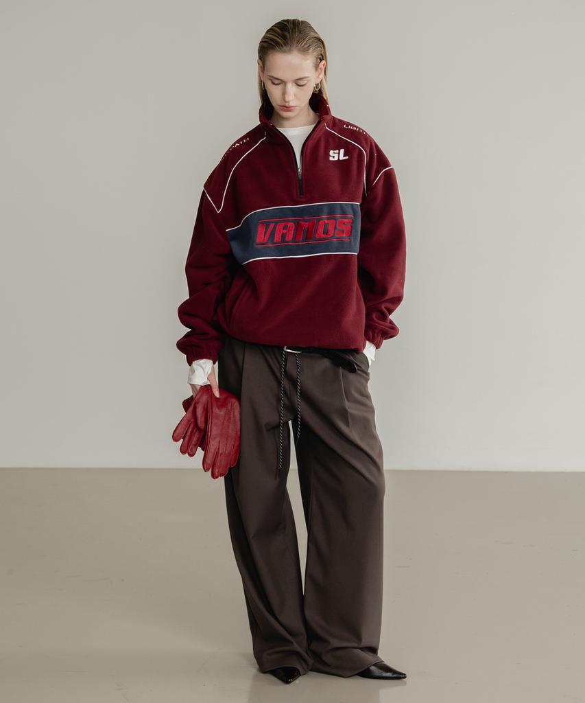 SSIN AND LEE (W) Low Loop Banding Slacks Brown