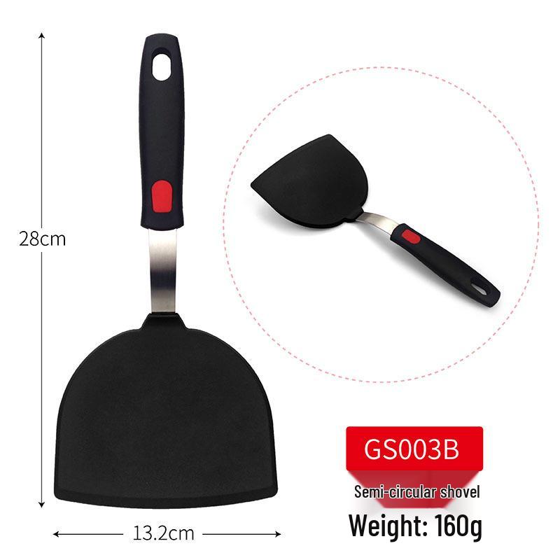 Antihaft-Silikonspatel-Set - Teppanyaki-, Pfannkuchen- & Tamagoyaki-Wender