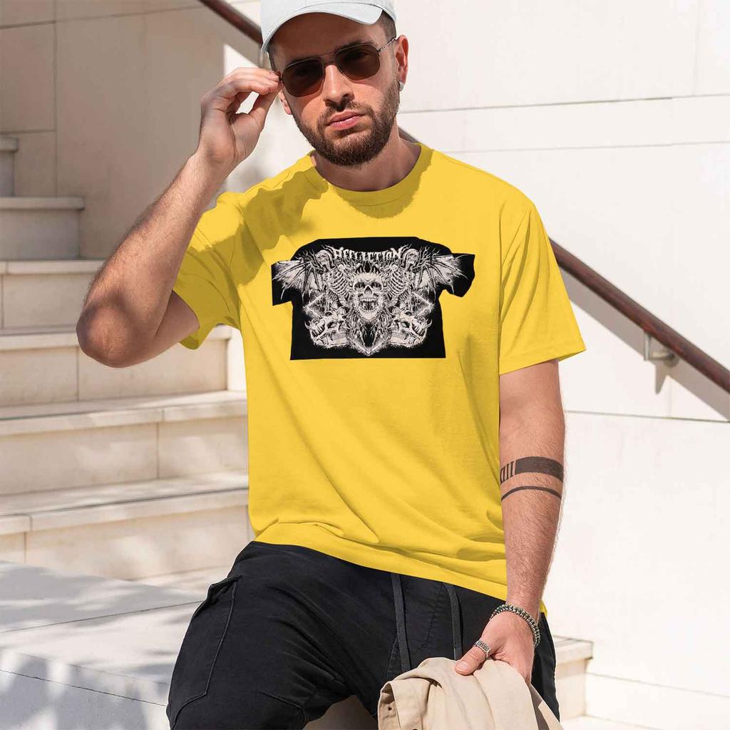 2026 New American Summer Unisexs Skull Graphic Tee Soft Comfortable Breathable Crew Neck High Quality Modern Short Sleeve Tshirt