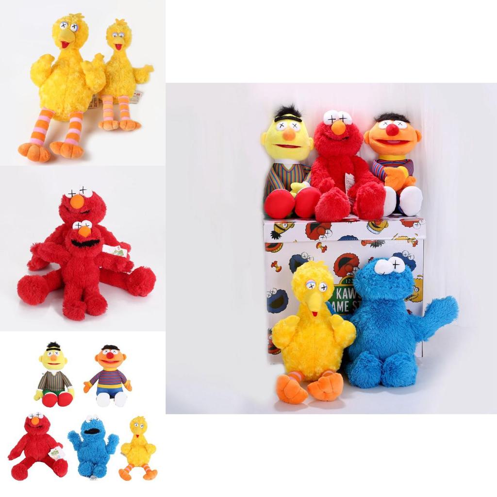 Soft And Cuddly Sesame Street Plush Doll Toys For Kids Perfect Birthday Gift