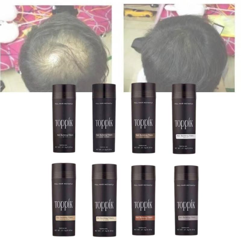 Fibre per Capelli Toppik Volumizzanti Polvere per Capelli Corti Aspetto Naturale