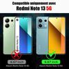 Coque et Verres Trempés - E.F.CONNECTION - Pour Xiaomi Redmi Note 13 5G - Protection Antichoc - Silicone - Transparent