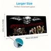 Avenged sevenfold Color Mouse Pad Large Gaming Table Cushion Non-slip Laptop Tablet Big Mousepad XXL Mat Mini PC Playmat With Lock edge