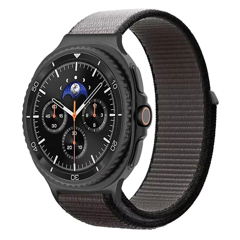 Official Nylon Loop Strap For Samsung Galaxy Watch 8 40mm 44mm Metal Connecting Bracelet Galaxy Watch 8 Classic 46mm Wristband