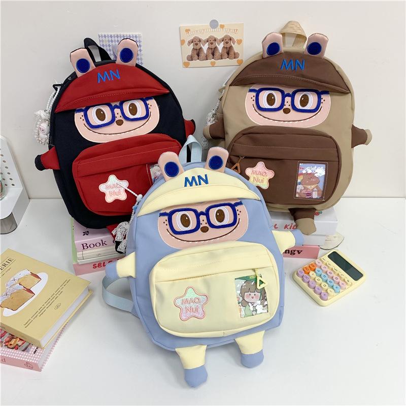 Large Capacity Primary School Schoolbag Cartoon Animation Cute Doll Boys And Girls Backpack Children'S Backpack