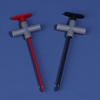 (YY)2Pcs 2025 New P5010 Insulated Test Hook Clip Non-Destructive Puncture Probe Built-in Spring Compatiable with 4mm Banana Plug