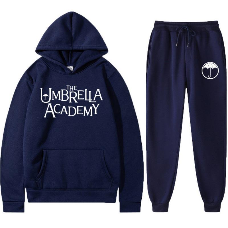The Umbrella Academy Hooded Sweatshirt Casual Sports Pants Set
