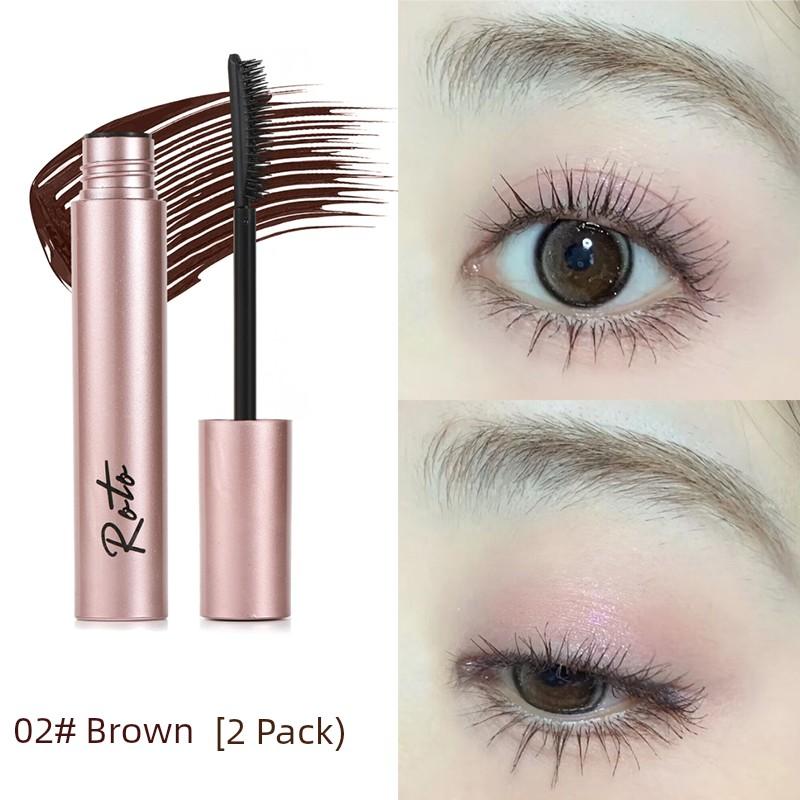 Little Sun Mascara Long Curling Lasting Hair-Styling Not Smudge Smear-Proof Makeup Waterproof Sweatproof Official Flagship Store Genuine Goods