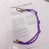 Pack of 4 Rope Key Rings Stylish Rope Keychain Fashionable Key Adornment Key Holder Key Clip Suitable for Daily Use