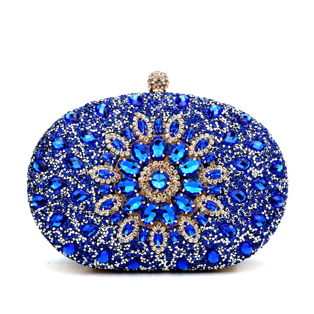 Diamond Women Luxury Clutch Evening Bag Wedding Crystal Ladies Cell Phone Pocket Purse Female Wallet for Party Quality Gift