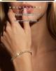 Moissanite 2.5mm Tennis Bracelet for Girls: Thin 925 Silver Luxury Chain
