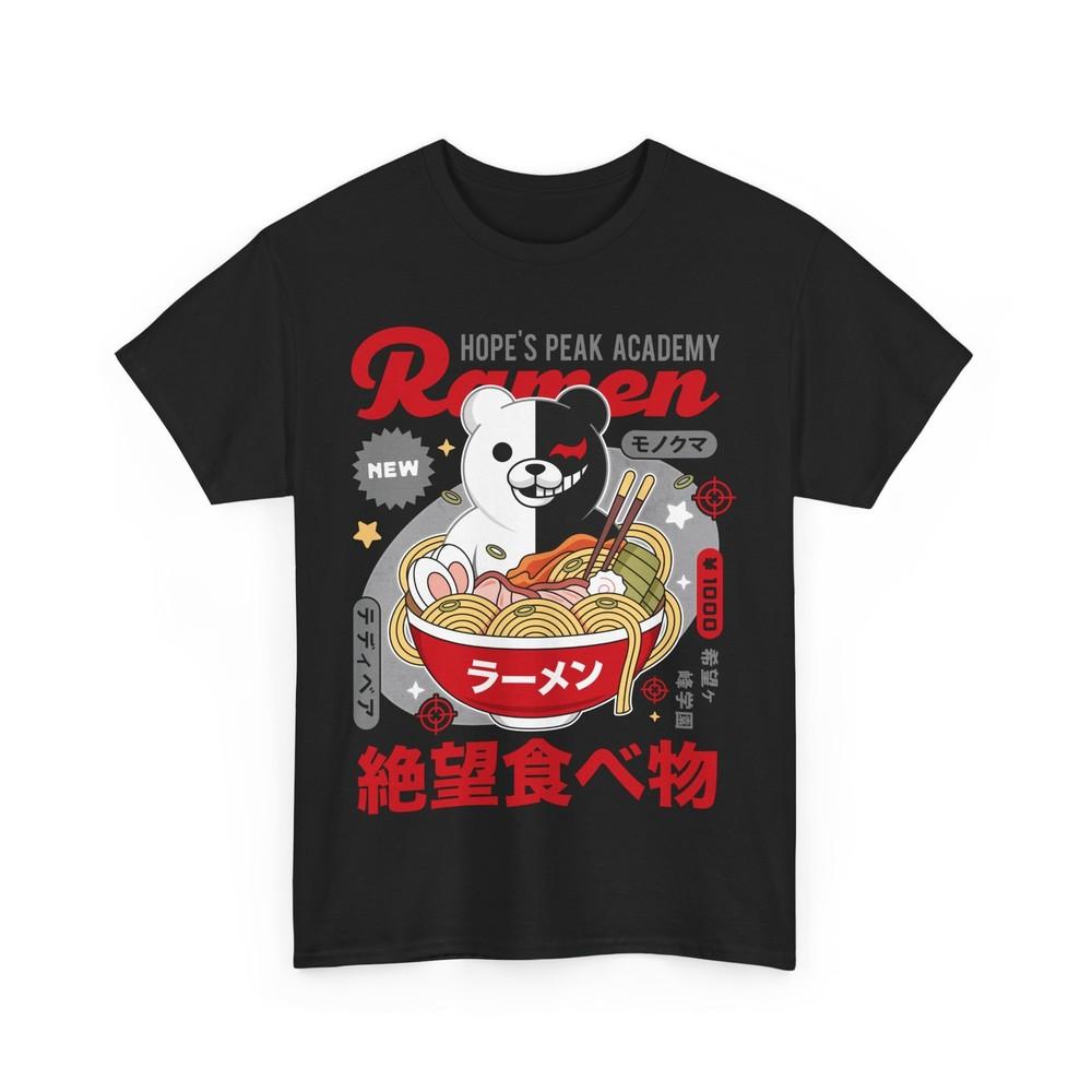 Hopes Peak Academy Ramen Unisex T-Shirt. Danganronpa Video Game and Anime.