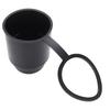 50mm Tow Ball Bar Cap Black Towing Hitch Ball Protective Cover Trailer Hitch Ball Cap for RV Motorhome
