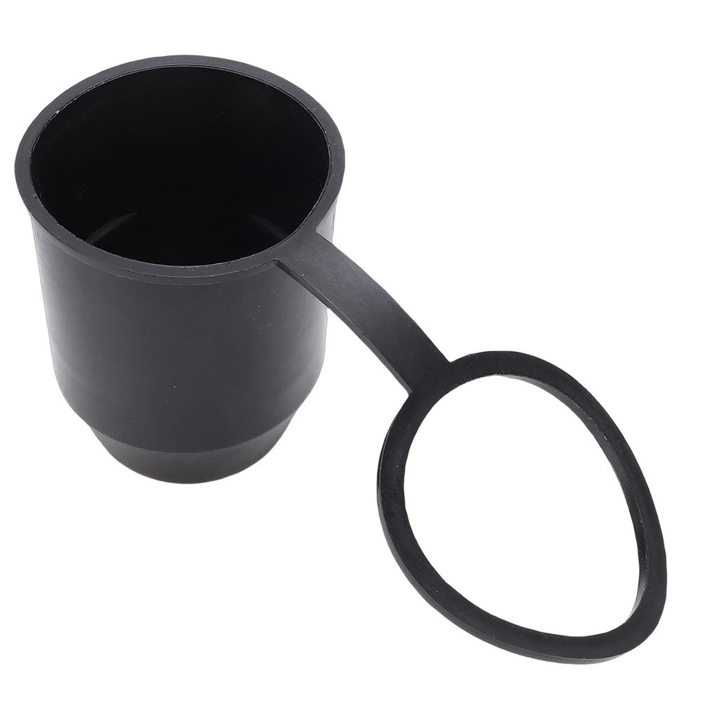 50mm Tow Ball Bar Cap Black Towing Hitch Ball Protective Cover Trailer Hitch Ball Cap for RV Motorhome