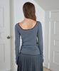 Simeteuligpeosenteu Stripe 2-Way Knit / Blue