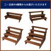 Rowaica Wooden Tabletop Display Stand, Staircase, Tiered Platform for Figures, Acrylic Stands, and Collections (Five Tiers)