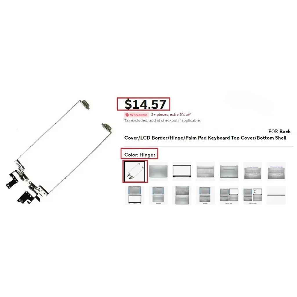 New For Nitro 5 AN515-55 AN515-56 AN515-57 N20C1 Laptop LCD Rear Cover Front Frame Hinge