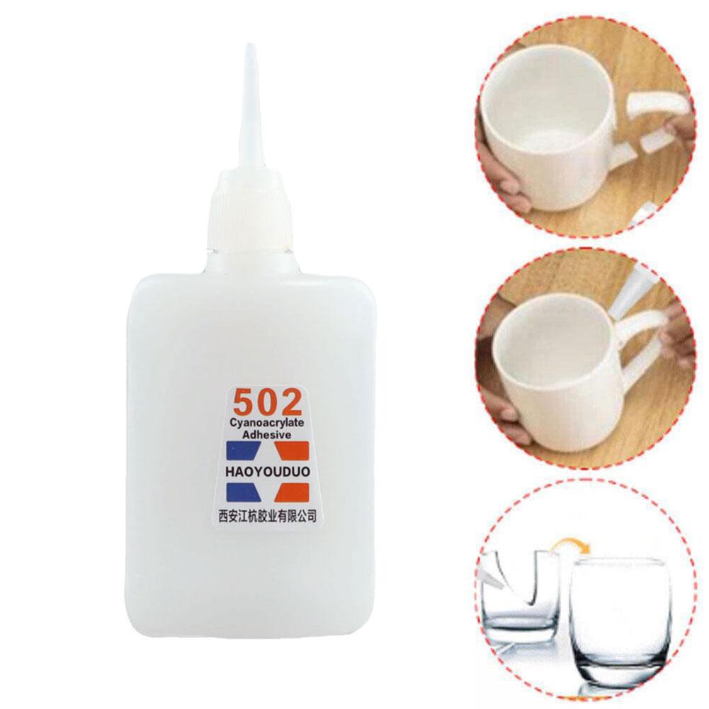 502 Quick-drying Super Glue 502 Instant Strong Adhesive Toy Crafts Shoe Rubber Paper Wood Plastic Fast Repairing Glue Universal