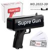 60-Electric Money Spray Gun: Unique Toy Shooting US Dollar Bills
