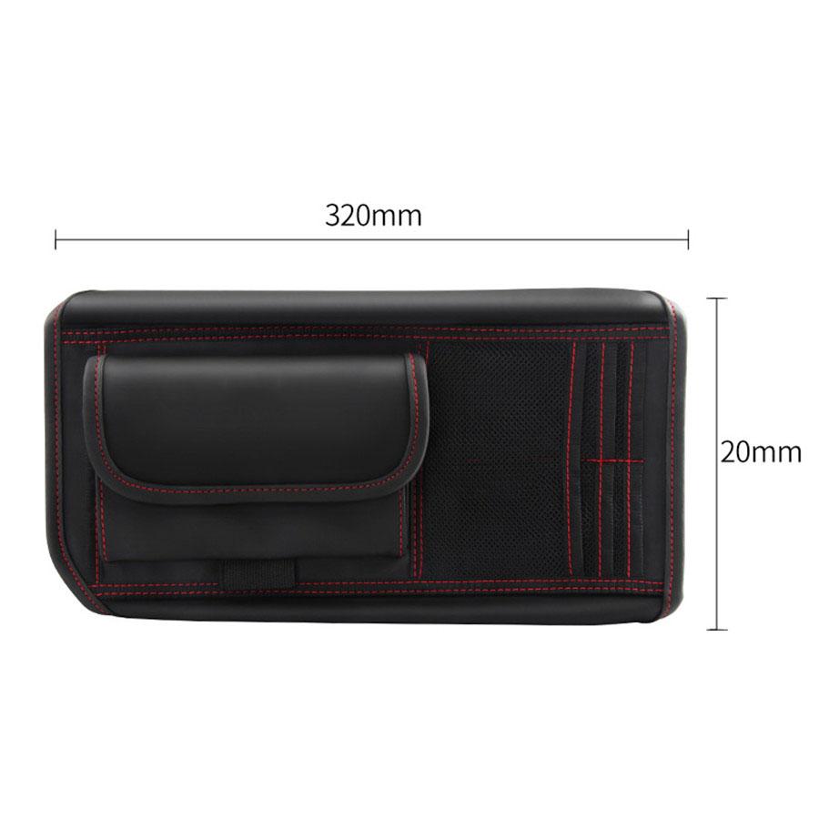 Car Seat Storage Box Seat Crevice Storage Box Bag Case For Books/Phones/Cards/Ci