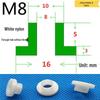 T-förmige Nylon-Dichtungsscheibe M3-M35 Gewinde Isolierabstandshalter