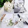 Hot Stainless Steel Silver Guardian Angel Bookmark Tassel Page Marker Ribbon Box
