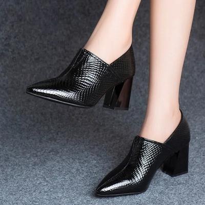 2024 New Fashion Versatile Designer Fashion Style Party Shoes Women's High Heels Solid Color Women's Office Formal Shoes
