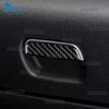 Echte Weiche Carbonfaser-Zieraufkleber für Mercedes Benz Slk R171 2004 2005 2006 2007 2008 2009 2010 Schalter der Beifahrer-Aufbewahrungsbox