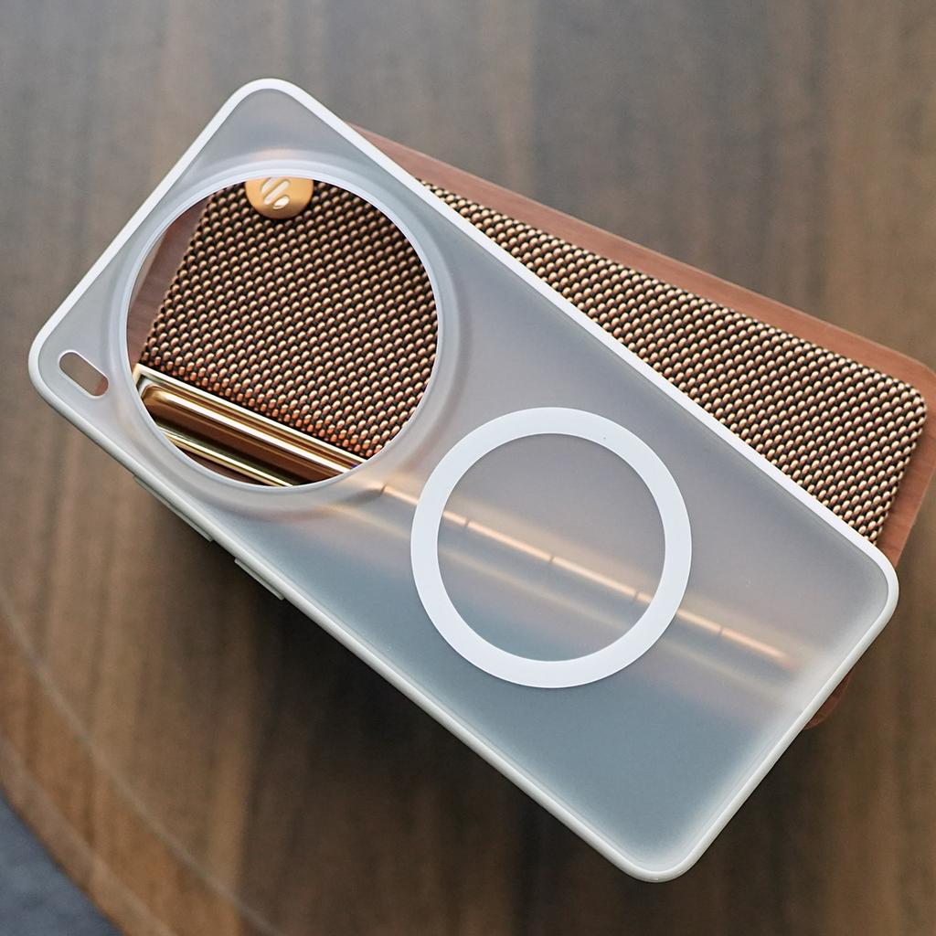 For Vivo X300 Ultra Case Fashion New Style Magnetic For MagSafe Matte Transparent Acrylic Cover Lightweight Shockproof Bumper