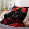 1pc Batman Blood Flannel Blanket Soft Warm Throw for Home, Office, Travel, All-Season Cozy Bedding GiftL1196