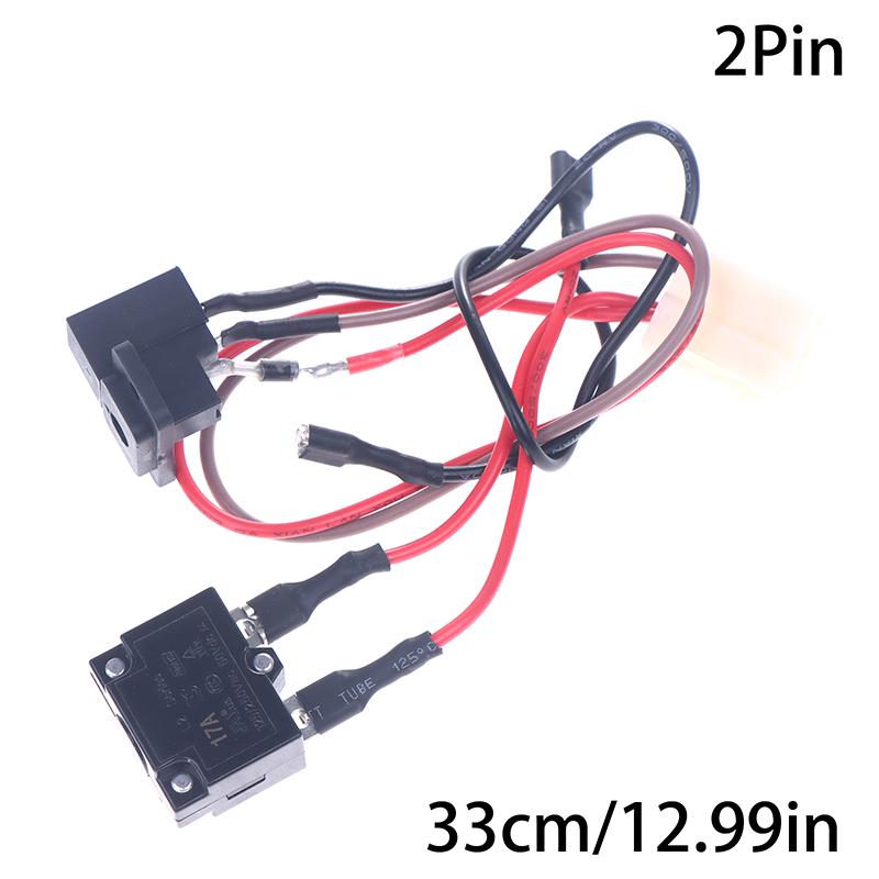 

2/3-контактное зарядное отверстие для детского электромобиля 6 В 12 В 24 В для детского электромобиля, зарядное гнездо, шлейф