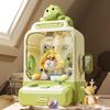 Claw Machine Toy for Kids Electric Coin-Operated Vending Machine with Cute Dolls Lights