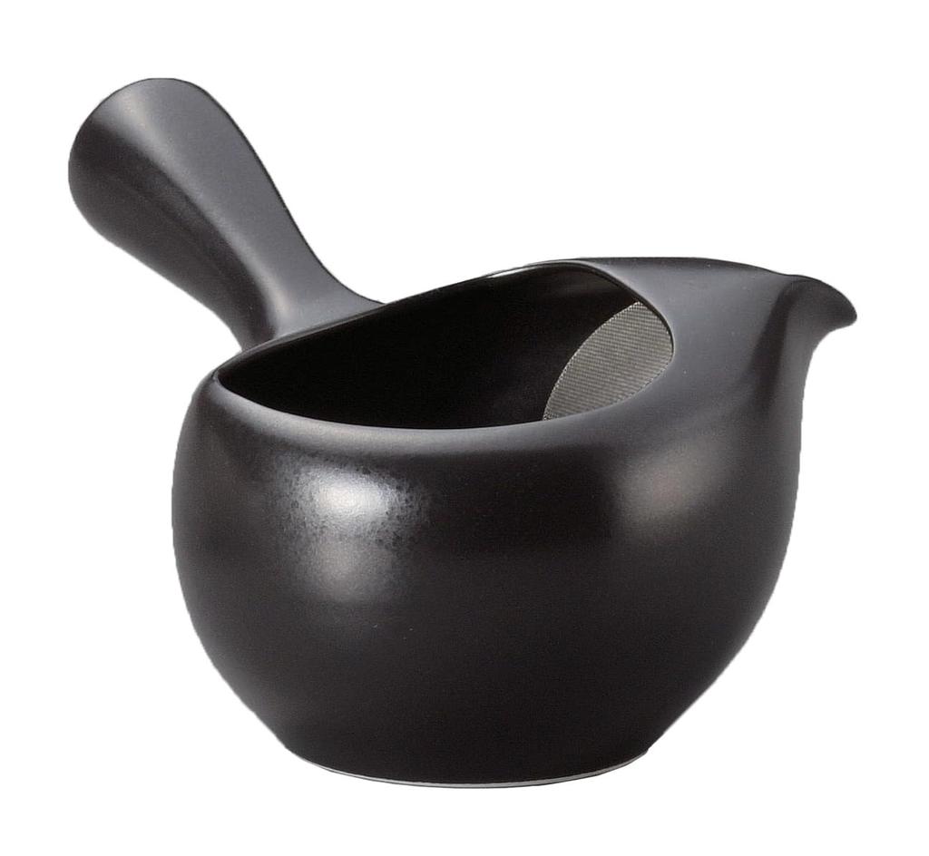 Yamakiikai Teapot, Crystal Black, 17.5 x 13 x 10 cm, High Mesh Charmil Y380