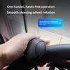 Easy-Grip Silicone Steering Wheel Knob 360° Smooth Rotation One-Hand Operation With Built-In Non-Slip Grip & Metal Bearing