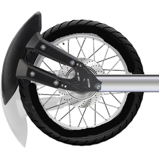 Motorcycle Mudguard With Bracket Mudguard For Splash Guard Motorcycle Rear Wheel Cover