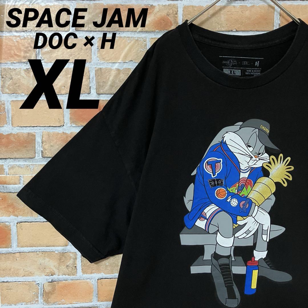 

[Б/У] SPACE JAM DOC H Футболка с персонажем аниме Багз Банни, с коротким рукавом