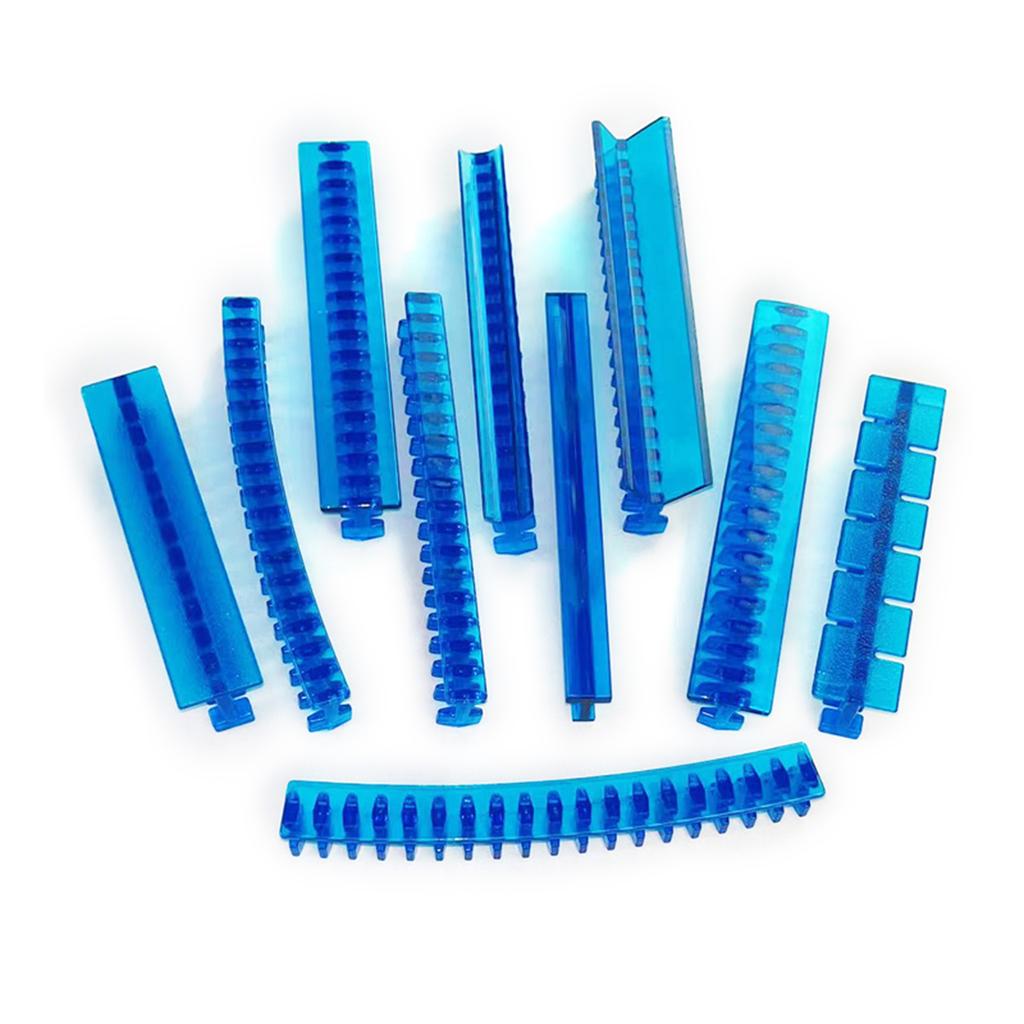 10x Heavy Duty Dent Repair Tool Paintless Pulling Tabs Dent Puller for Car Body Hail Damage Powerful