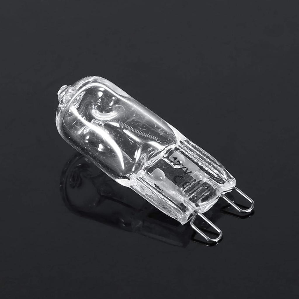 AUNMAS 10Pcs G9 Base Halogen Light Bulb LED Light Bulb 120V 40W 2900K Lighting Replacement Home Chandelier Under Cabinet Warm White Bright