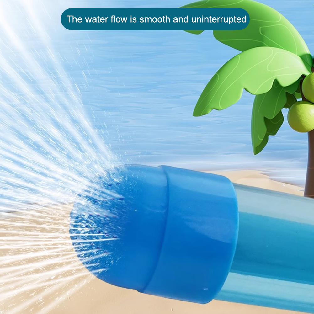 Fireworks Water Gun Beach Water Fighting Toy Large Capacity Tube Outdoor Water Toy Pull-Out Sprinkler Toy for Bathing Pool Party