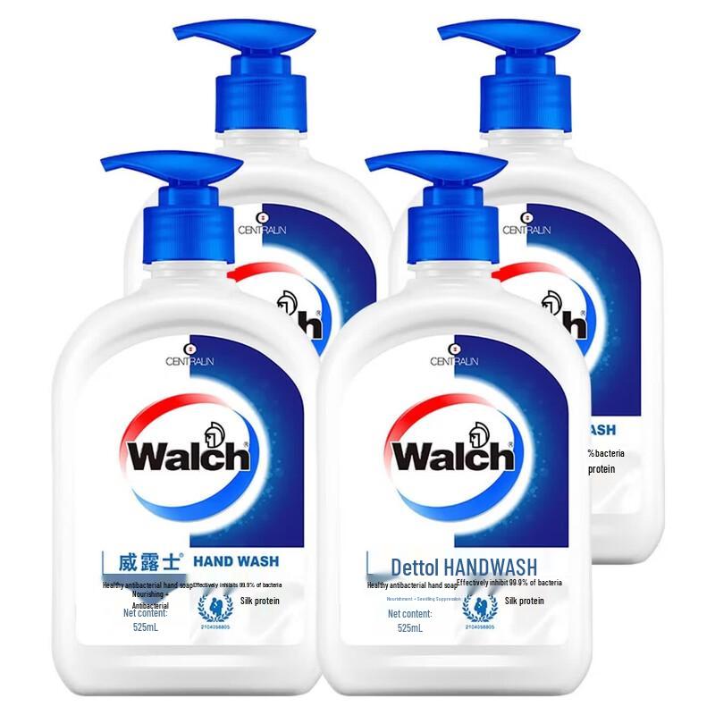 

Walch Silk Protein Antibacterial Hand Soap 4-Pack