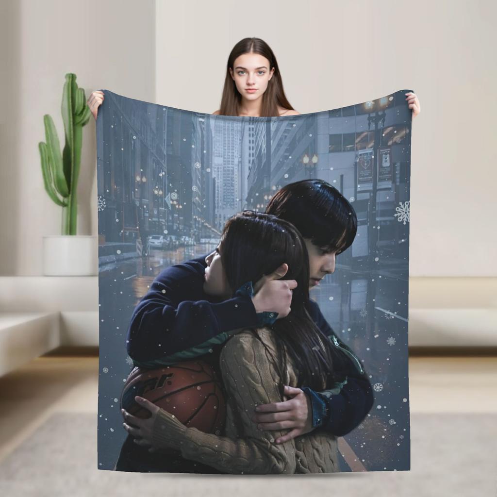 True Beauty Series Hwang in Youp Cha EunWoo Blankets Fleece  Super Soft Throw Blankets for Bedroom Sofa Bed Rug