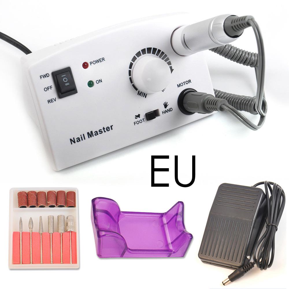 

Машина для свердління нігтів 35000 об/хв Манікюрна машина для професійного манікюру Педикюр Електрична пилка для нігтів Обладнання для мистецтва нігтів із свердлом для нігтів